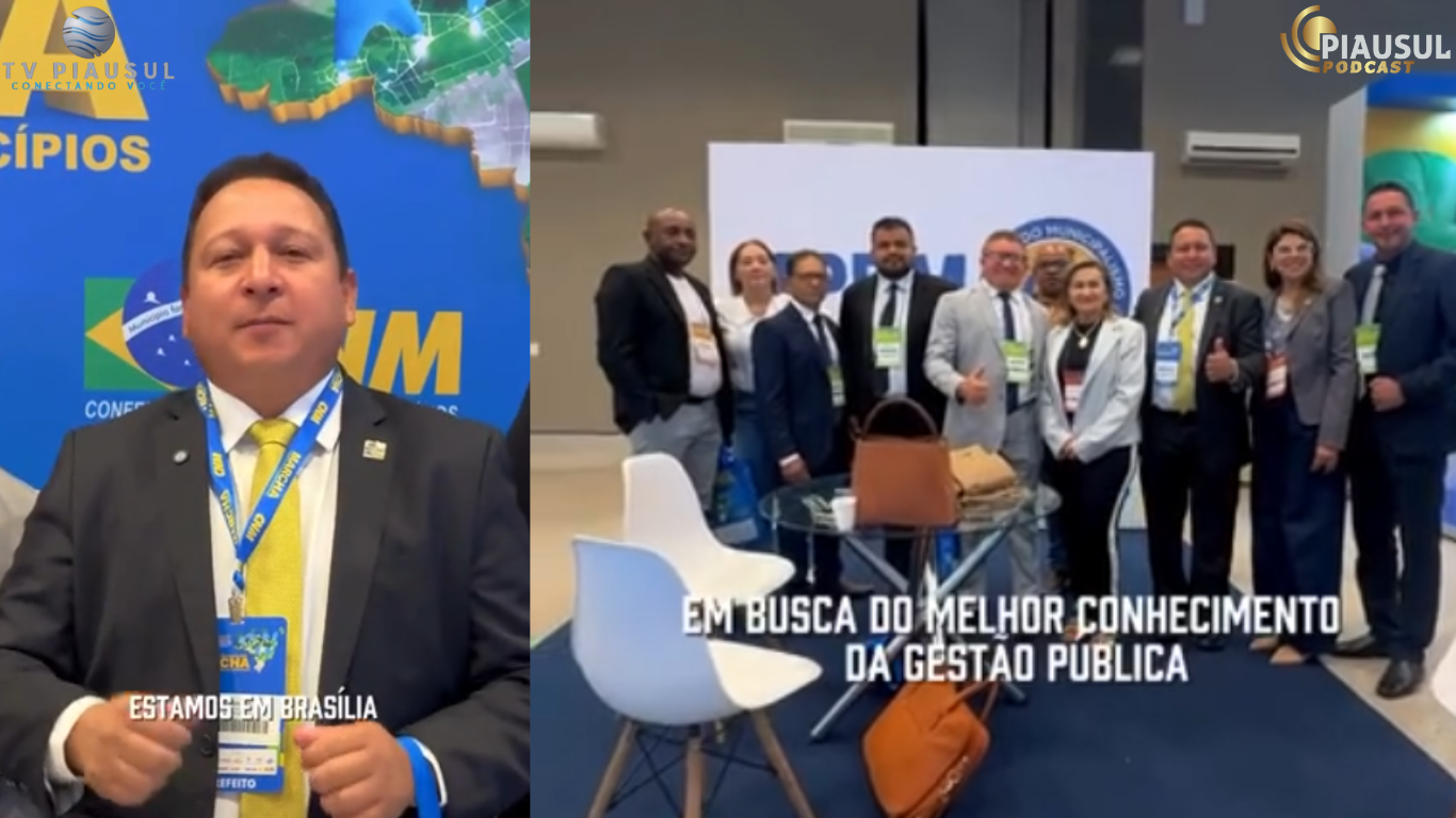 Prefeito Lécio Gustavo Marca Presença na XXVI Marcha em Defesa dos Municípios em Brasília